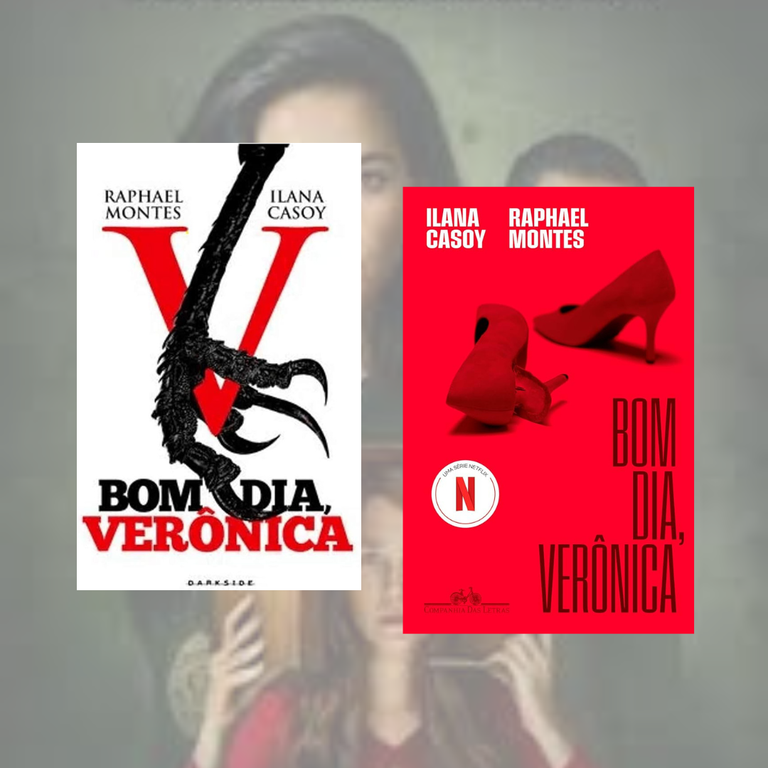 Capas dos livros Bom dia, Verônica